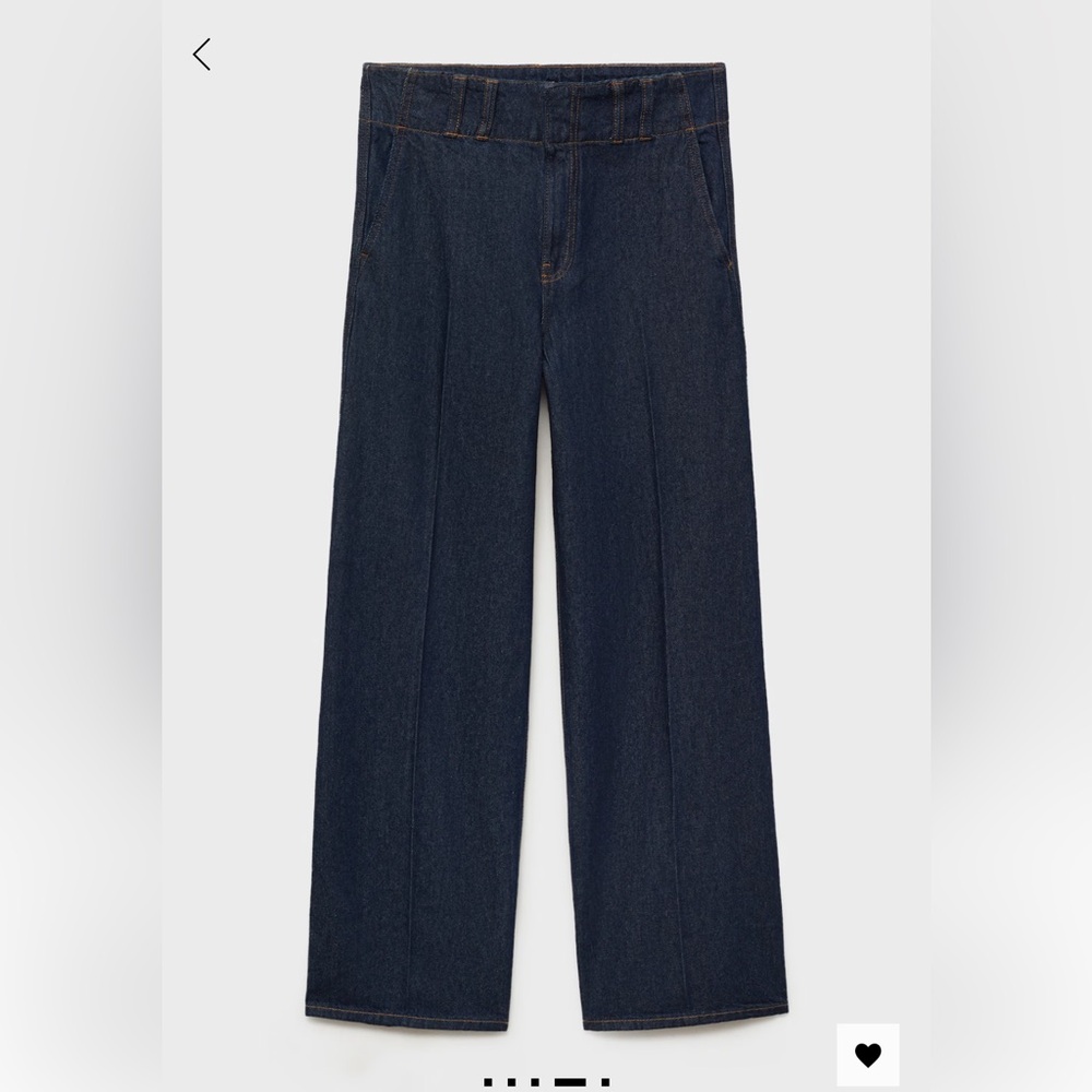 Mango High-waisted Wideleg Jeans